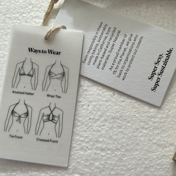 $45 - Vitamin A Swim 'MILANA' triangle halter top - Picture 5 of 11